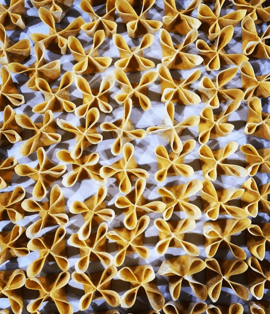 From Scratch at Shiso Crispy, folded by hand, St. Petersburg & Tampa
